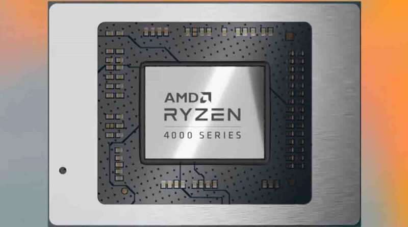 AMD Ryzen 4000 Series Mobile Laptop CPU Processor
