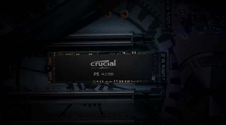 Crucial P5 & P2 NVMe PCIe Gen3 x4 M.2 2280 SSD
