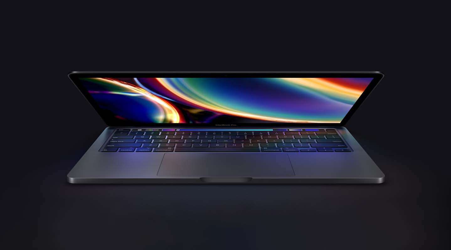 New 13" Apple MacBook Pro 2020 Intel 10th Gen quad-core laptop with 32GB RAM & new magic keyboard