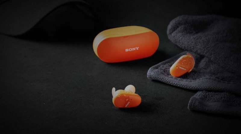 New Sony WF-SP800N true wireless ANC (Active noise cancelling) earbuds for sports athletes